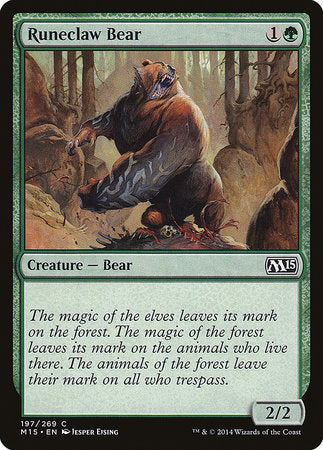 Runeclaw Bear [Magic 2015] | Exor Games Truro