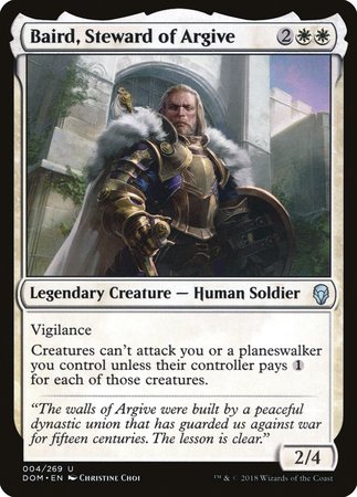 Baird, Steward of Argive [Dominaria] | Exor Games Truro