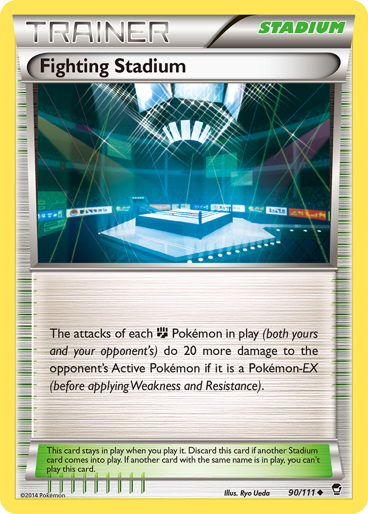 Fighting Stadium (90/111) [XY: Furious Fists] | Exor Games Truro