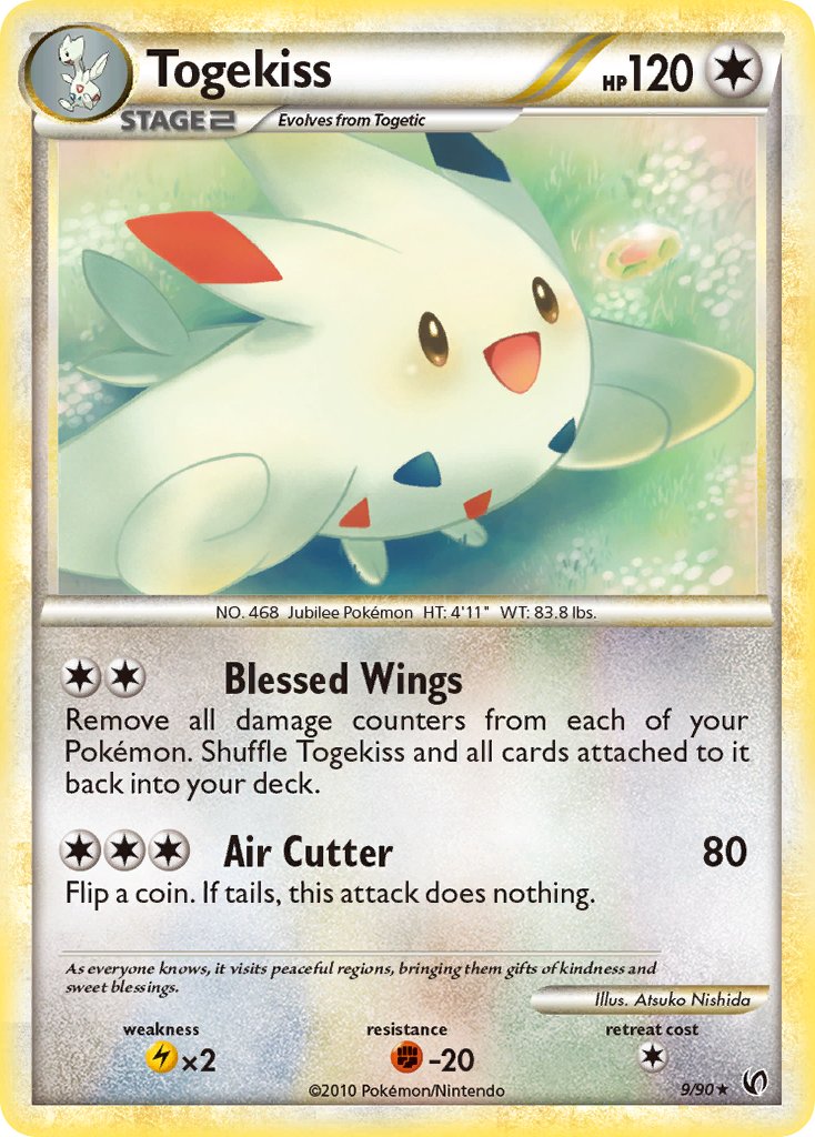 Togekiss (9/90) (Theme Deck Exclusive) [HeartGold & SoulSilver: Undaunted] | Exor Games Truro