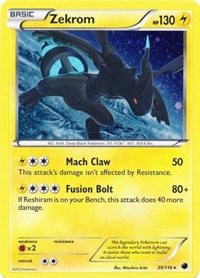 Zekrom (39/116) (Cosmos Holo) [Black & White: Plasma Freeze] | Exor Games Truro