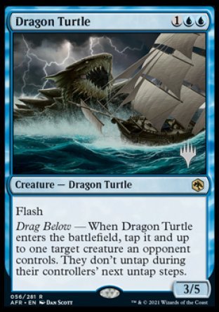 Dragon Turtle (Promo Pack) [Dungeons & Dragons: Adventures in the Forgotten Realms Promos] | Exor Games Truro