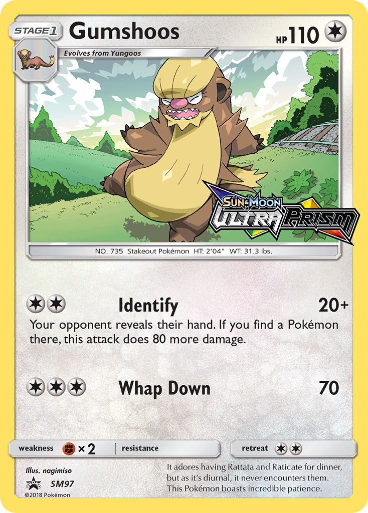 Gumshoos (SM97) [Sun & Moon: Black Star Promos] | Exor Games Truro