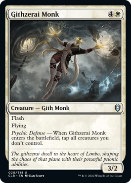 Githzerai Monk [Commander Legends: Battle for Baldur's Gate] | Exor Games Truro