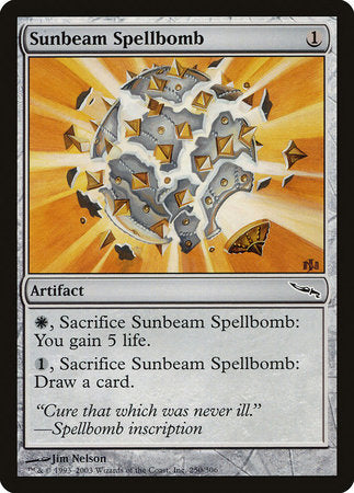 Sunbeam Spellbomb [Mirrodin] | Exor Games Truro