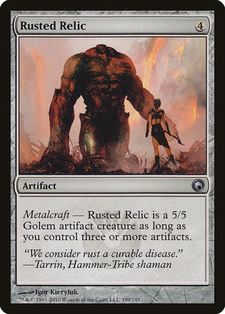 Rusted Relic [Scars of Mirrodin] | Exor Games Truro