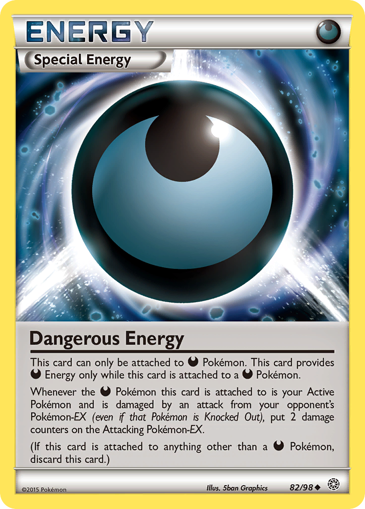 Dangerous Energy (82/98) [XY: Ancient Origins] | Exor Games Truro