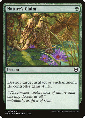 Nature's Claim [Iconic Masters] | Exor Games Truro