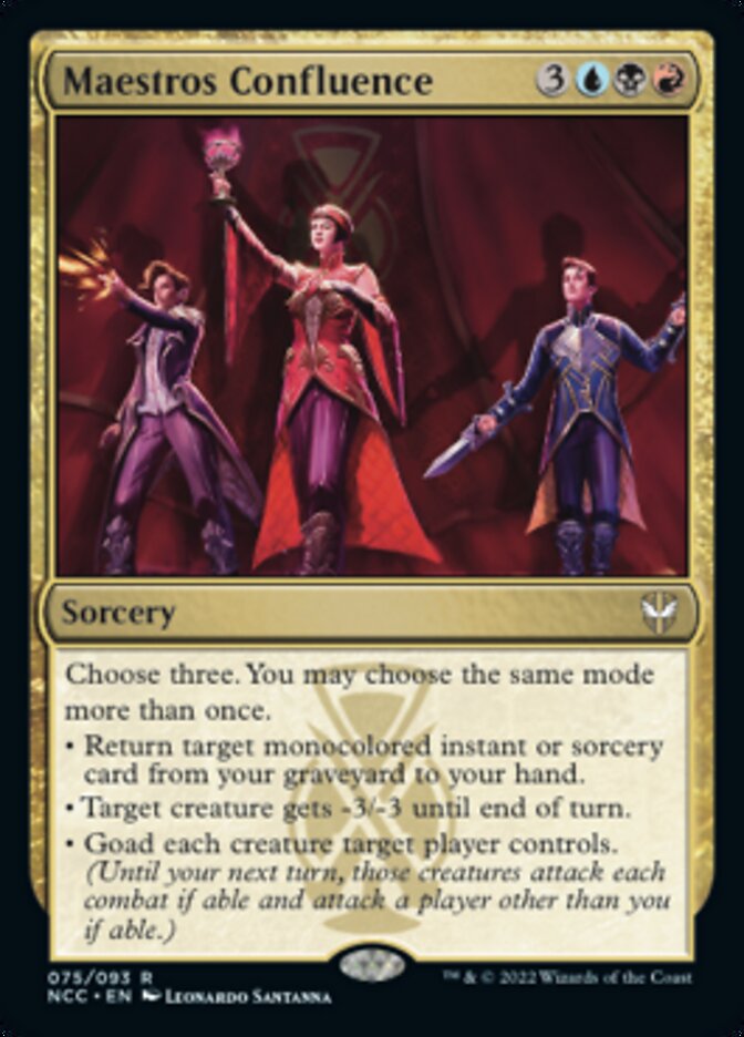 Maestros Confluence [Streets of New Capenna Commander] | Exor Games Truro