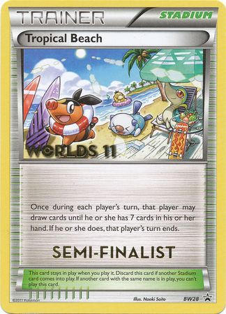 Tropical Beach (BW28) (Semi Finalist) [Black & White: Black Star Promos] | Exor Games Truro