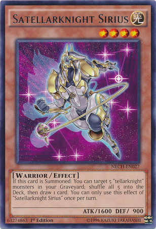 Satellarknight Sirius [NECH-EN027] Rare | Exor Games Truro