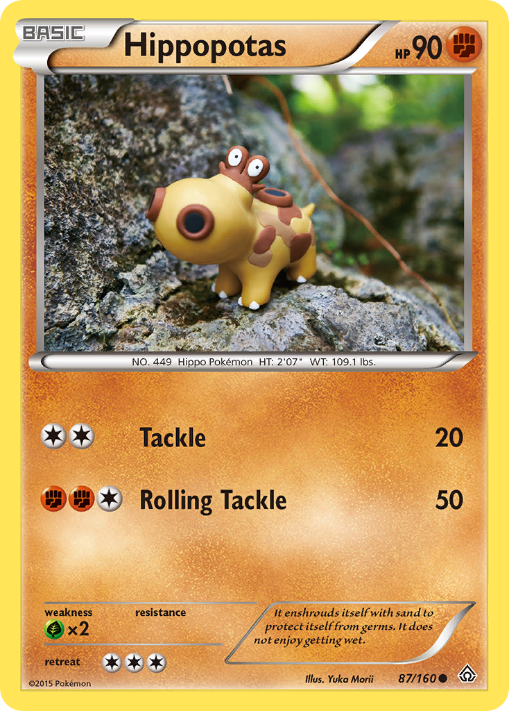 Hippopotas (87/160) [XY: Primal Clash] | Exor Games Truro