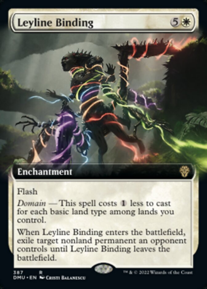 Leyline Binding (Extended Art) [Dominaria United] | Exor Games Truro