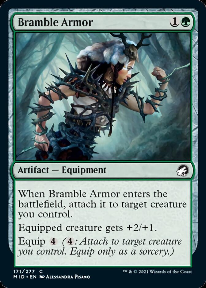 Bramble Armor [Innistrad: Midnight Hunt] | Exor Games Truro