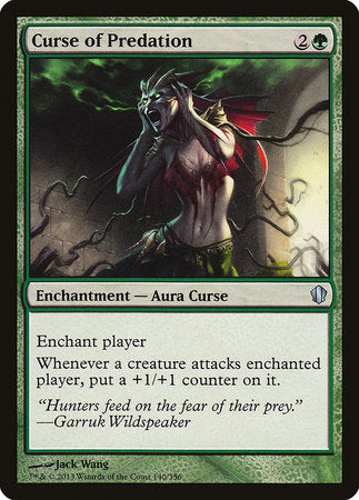 Curse of Predation [Commander 2013] | Exor Games Truro
