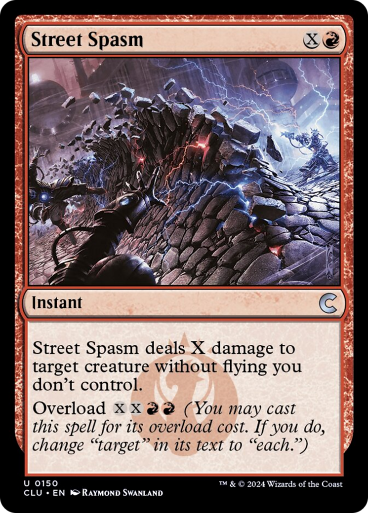 Street Spasm [Ravnica: Clue Edition] | Exor Games Truro