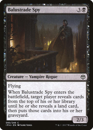 Balustrade Spy [Iconic Masters] | Exor Games Truro