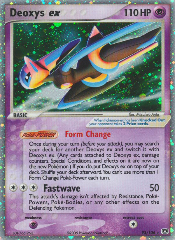 Deoxys ex (93/106) [EX: Emerald] | Exor Games Truro