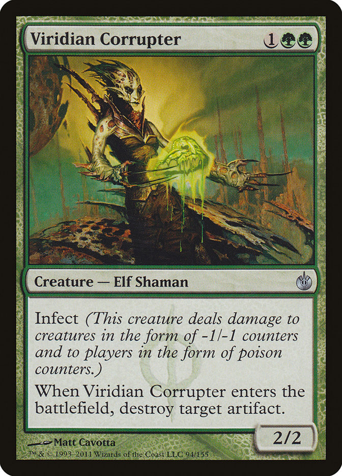 Viridian Corrupter [Mirrodin Besieged] | Exor Games Truro