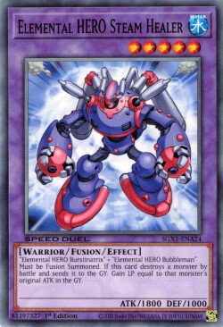 Elemental HERO Steam Healer [SGX1-ENA24] Common | Exor Games Truro