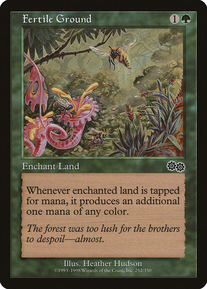 Fertile Ground [Urza's Saga] | Exor Games Truro