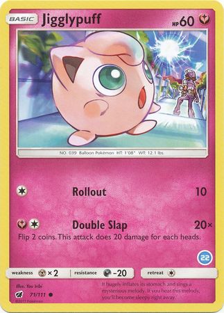 Jigglypuff (71/111) (Deck Exclusive #22) [Sun & Moon: Trainer Kit - Alolan Ninetales] | Exor Games Truro