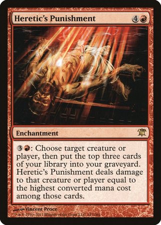 Heretic's Punishment [Innistrad] | Exor Games Truro