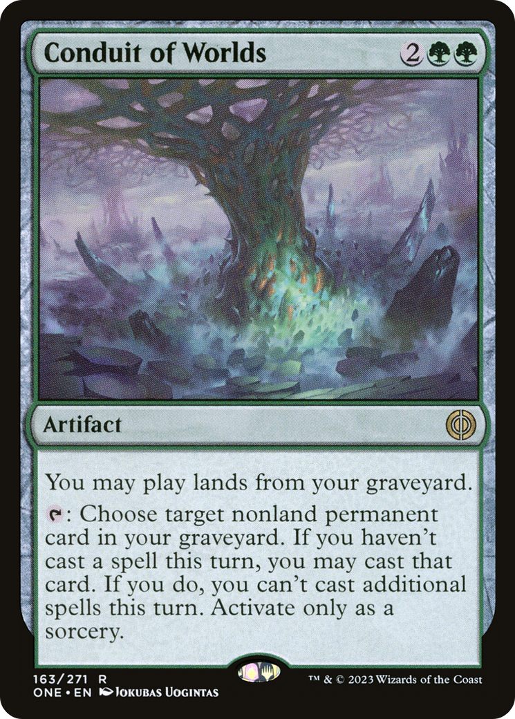 Conduit of Worlds [Phyrexia: All Will Be One] | Exor Games Truro