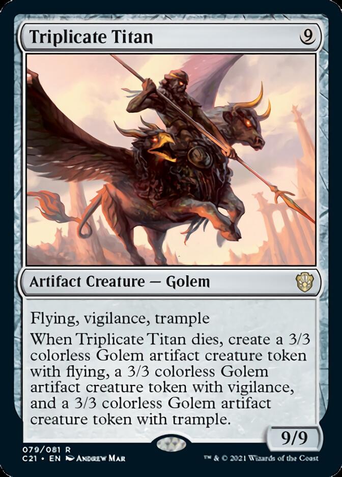 Triplicate Titan [Commander 2021] | Exor Games Truro