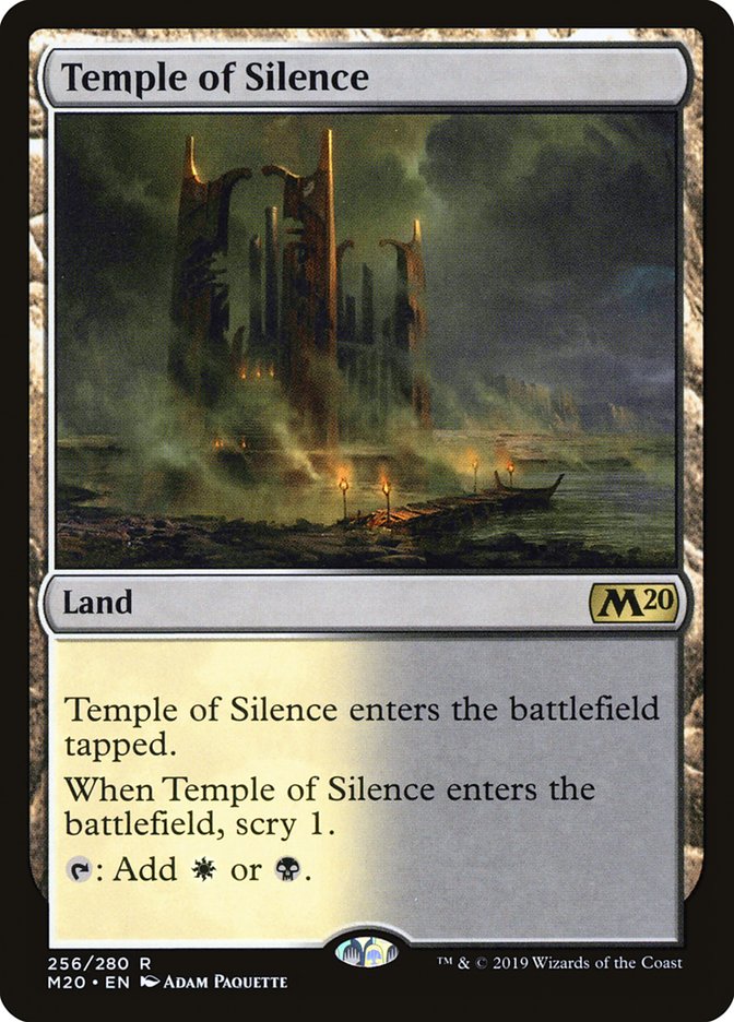 Temple of Silence [Core Set 2020] | Exor Games Truro