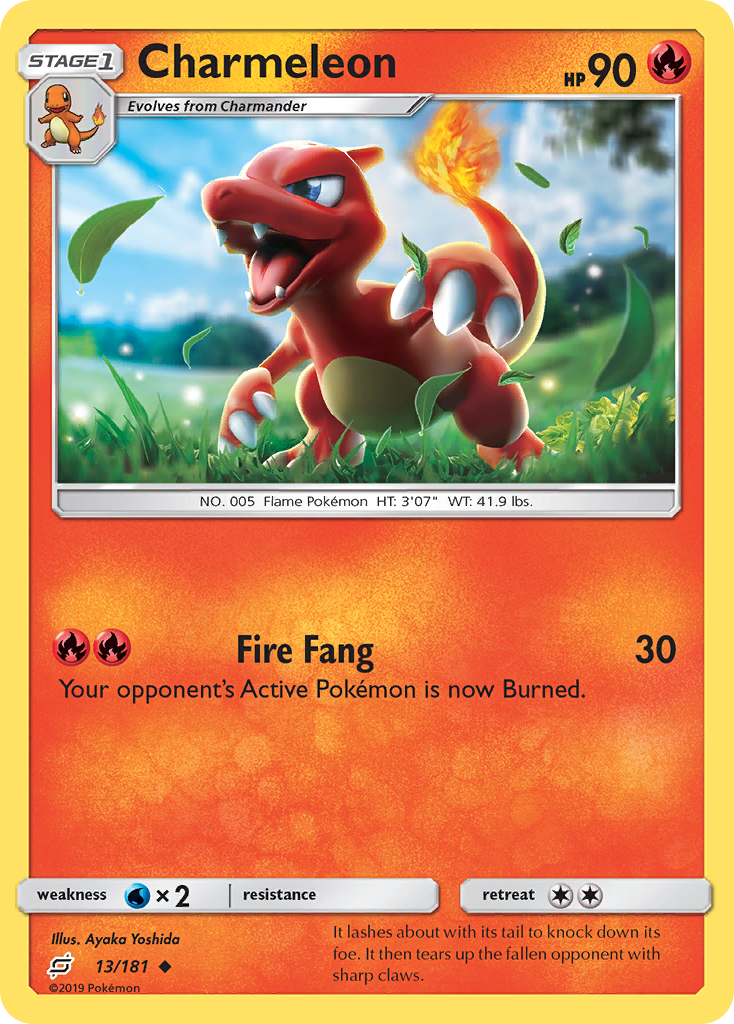 Charmeleon (13/181) [Sun & Moon: Team Up] | Exor Games Truro