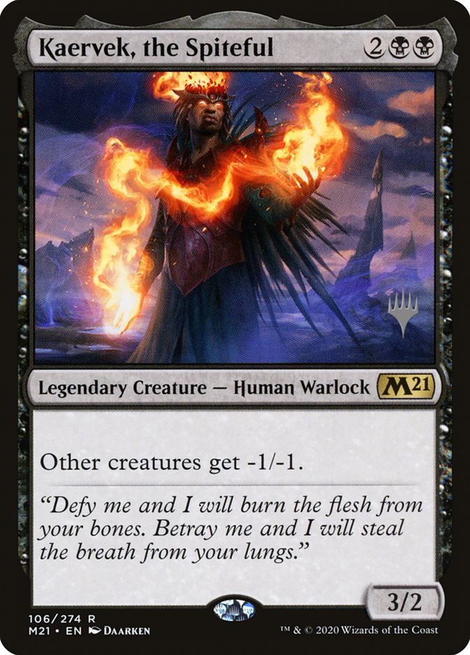 Kaervek, the Spiteful (Promo Pack) [Core Set 2021 Promos] | Exor Games Truro