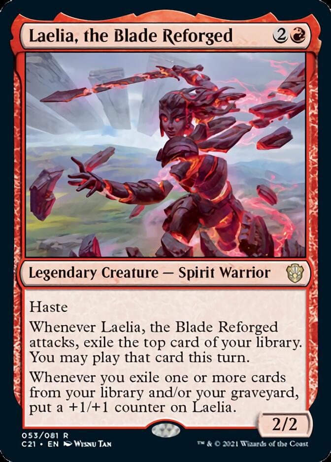 Laelia, the Blade Reforged [Commander 2021] | Exor Games Truro