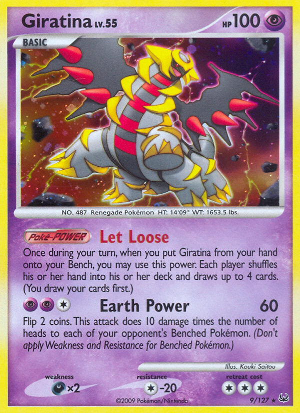 Giratina (9/127) [Platinum: Base Set] | Exor Games Truro