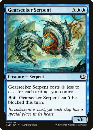 Gearseeker Serpent [Kaladesh] | Exor Games Truro