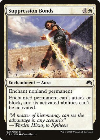 Suppression Bonds [Magic Origins] | Exor Games Truro