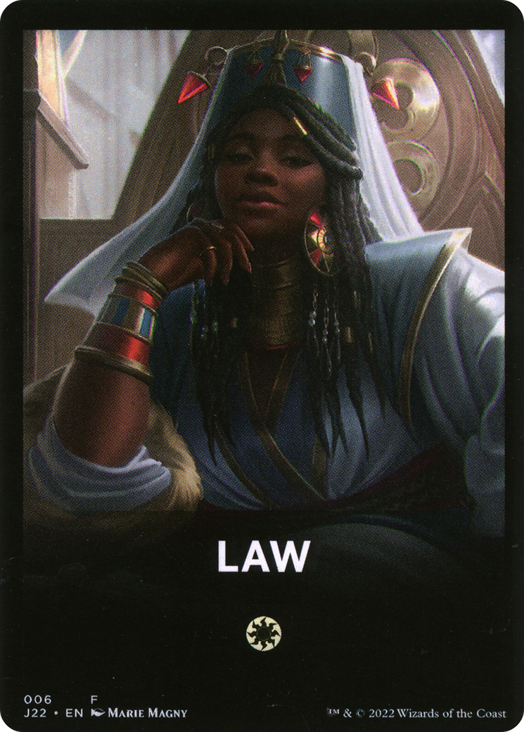 Law Theme Card [Jumpstart 2022 Front Cards] | Exor Games Truro