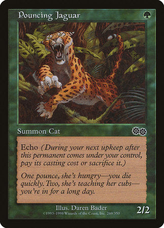 Pouncing Jaguar [Urza's Saga] | Exor Games Truro