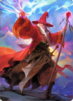 Elminster Art Card (36) [Commander Legends: Battle for Baldur's Gate Art Series] | Exor Games Truro