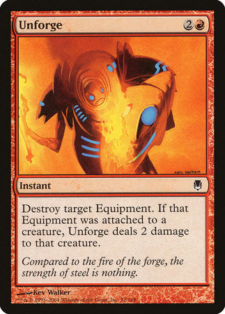 Unforge [Darksteel] | Exor Games Truro
