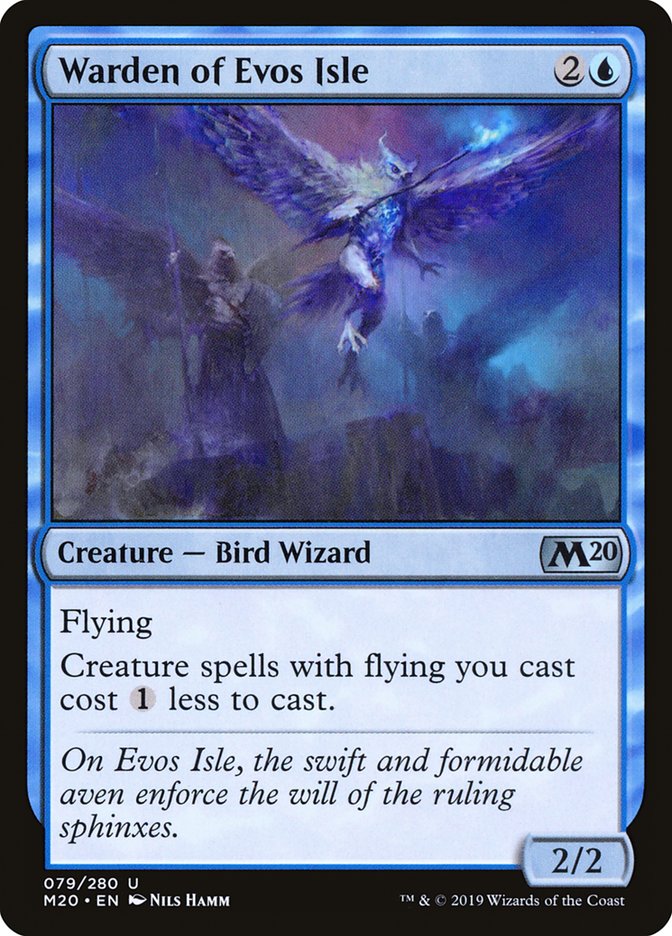 Warden of Evos Isle [Core Set 2020] | Exor Games Truro