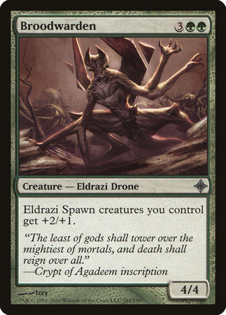 Broodwarden [Rise of the Eldrazi] | Exor Games Truro
