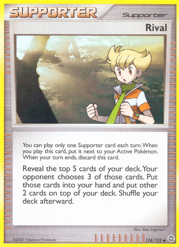 Rival (124/132) [Diamond & Pearl: Secret Wonders] | Exor Games Truro