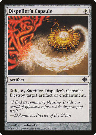 Dispeller's Capsule [Shards of Alara] | Exor Games Truro