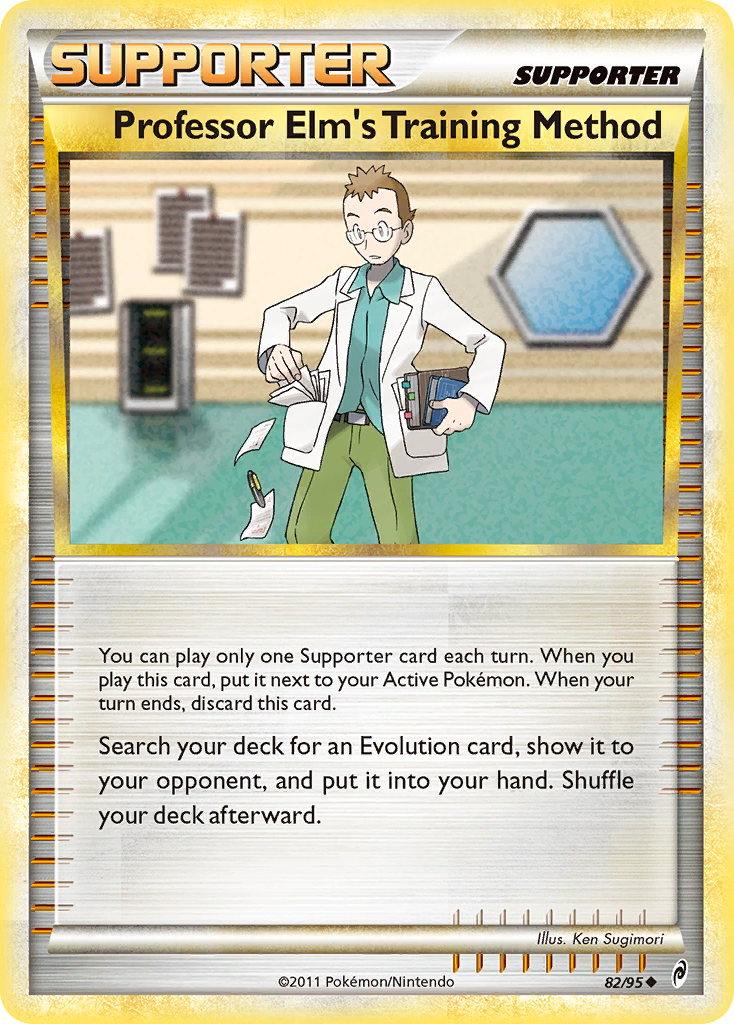 Professor Elm's Training Method (82/95) [HeartGold & SoulSilver: Call of Legends] | Exor Games Truro