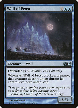 Wall of Frost [Magic 2014] | Exor Games Truro