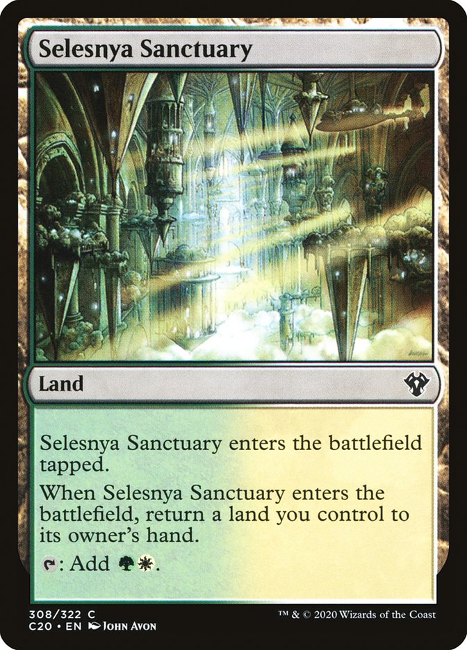 Selesnya Sanctuary [Commander 2020] | Exor Games Truro