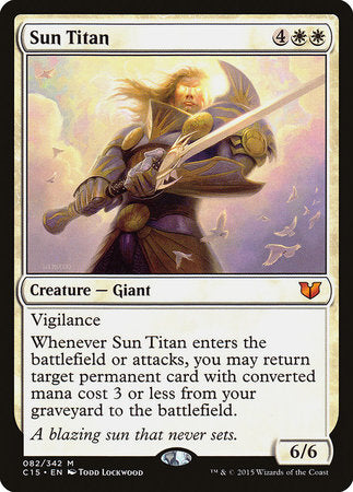 Sun Titan [Commander 2015] | Exor Games Truro