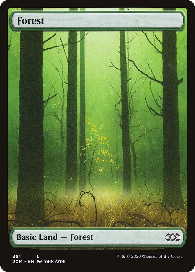 Forest (381) [Double Masters] | Exor Games Truro