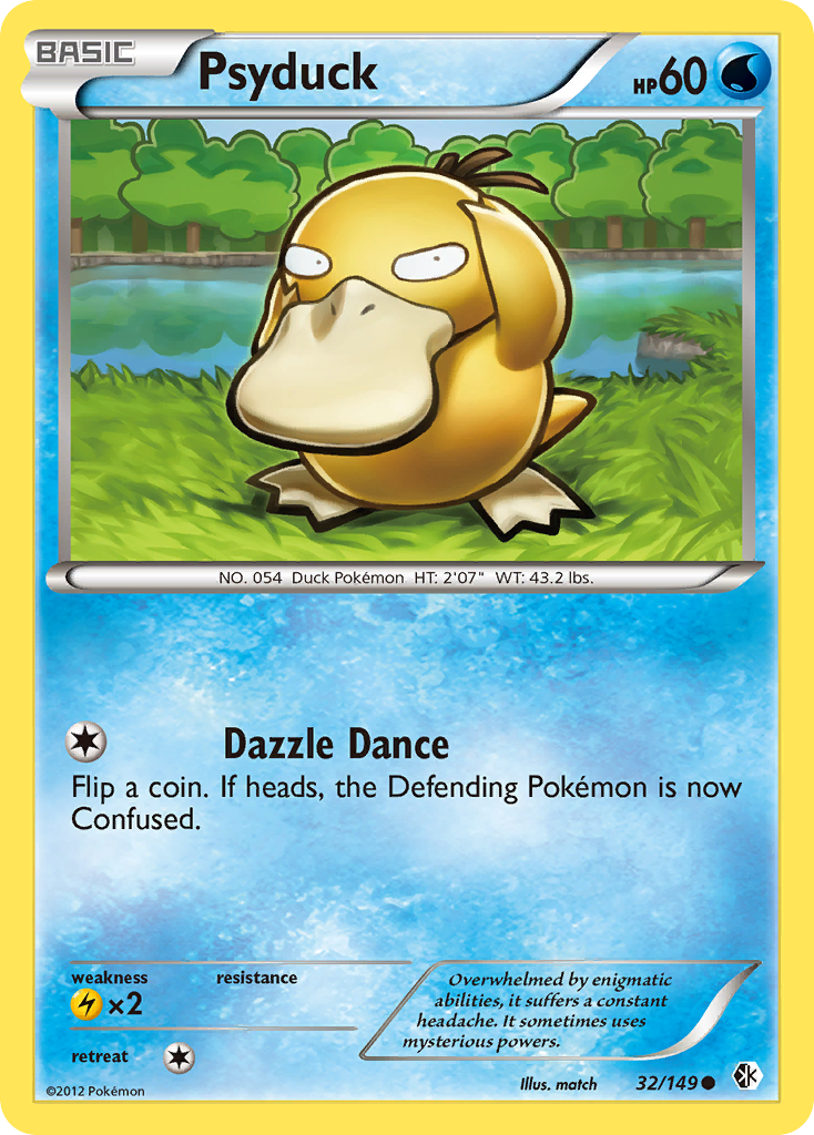 Psyduck (32/149) [Black & White: Boundaries Crossed] | Exor Games Truro